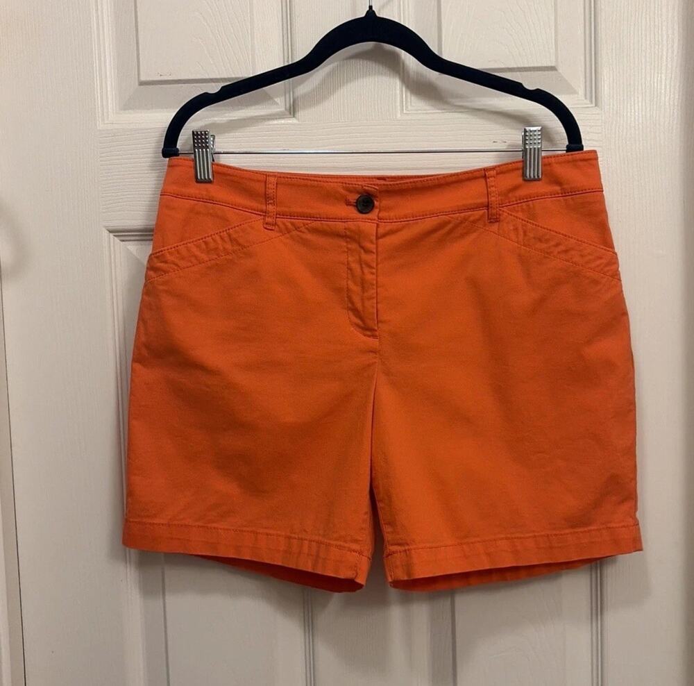 Talbots 10 Petite Coral shorts with pockets